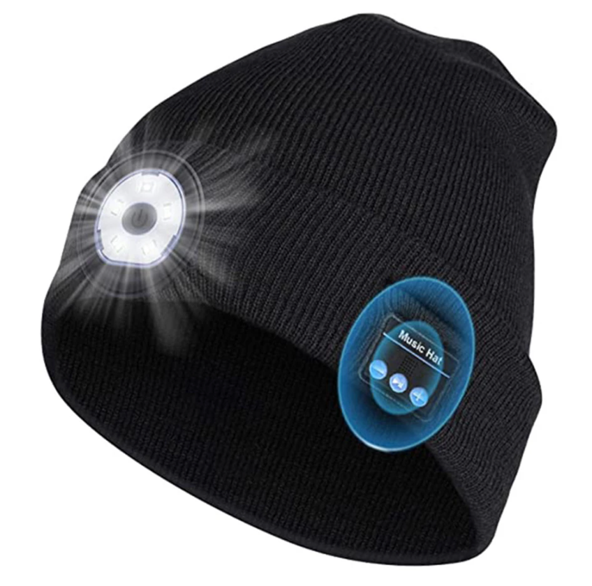 L&E's LED Bluetooth Music Hat
